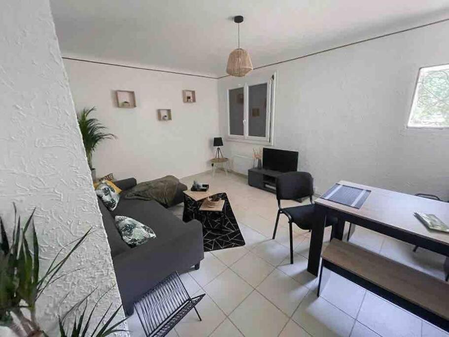 Appartement Spacieux Avec Parking Gratuit Sete Bagian luar foto
