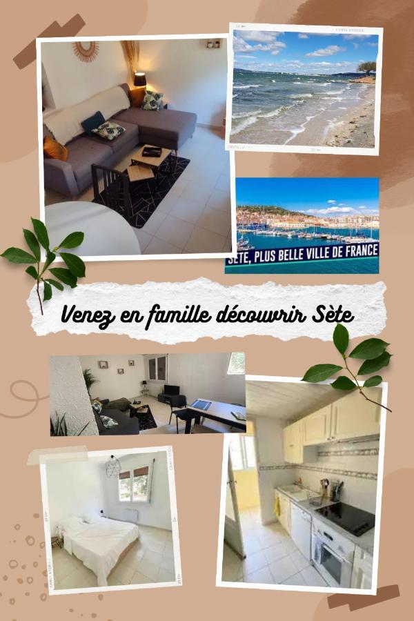 Appartement Spacieux Avec Parking Gratuit Sete Bagian luar foto