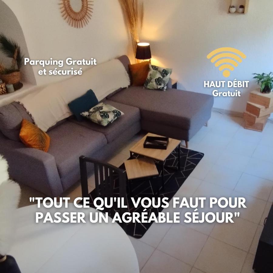 Appartement Spacieux Avec Parking Gratuit Sete Bagian luar foto
